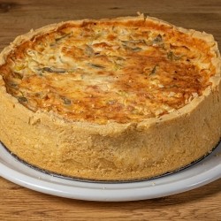 6 inch Ham & Egg Quiche