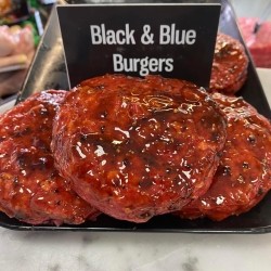 Black and Blue Burger