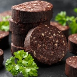 Homemade Black Pudding without Fat
