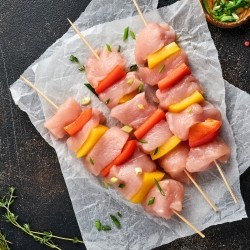 Large Spicy Chicken Kebabs