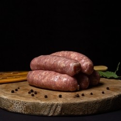 Pork & Cracked Black Pepper Sausage