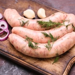 Thick pork sausage