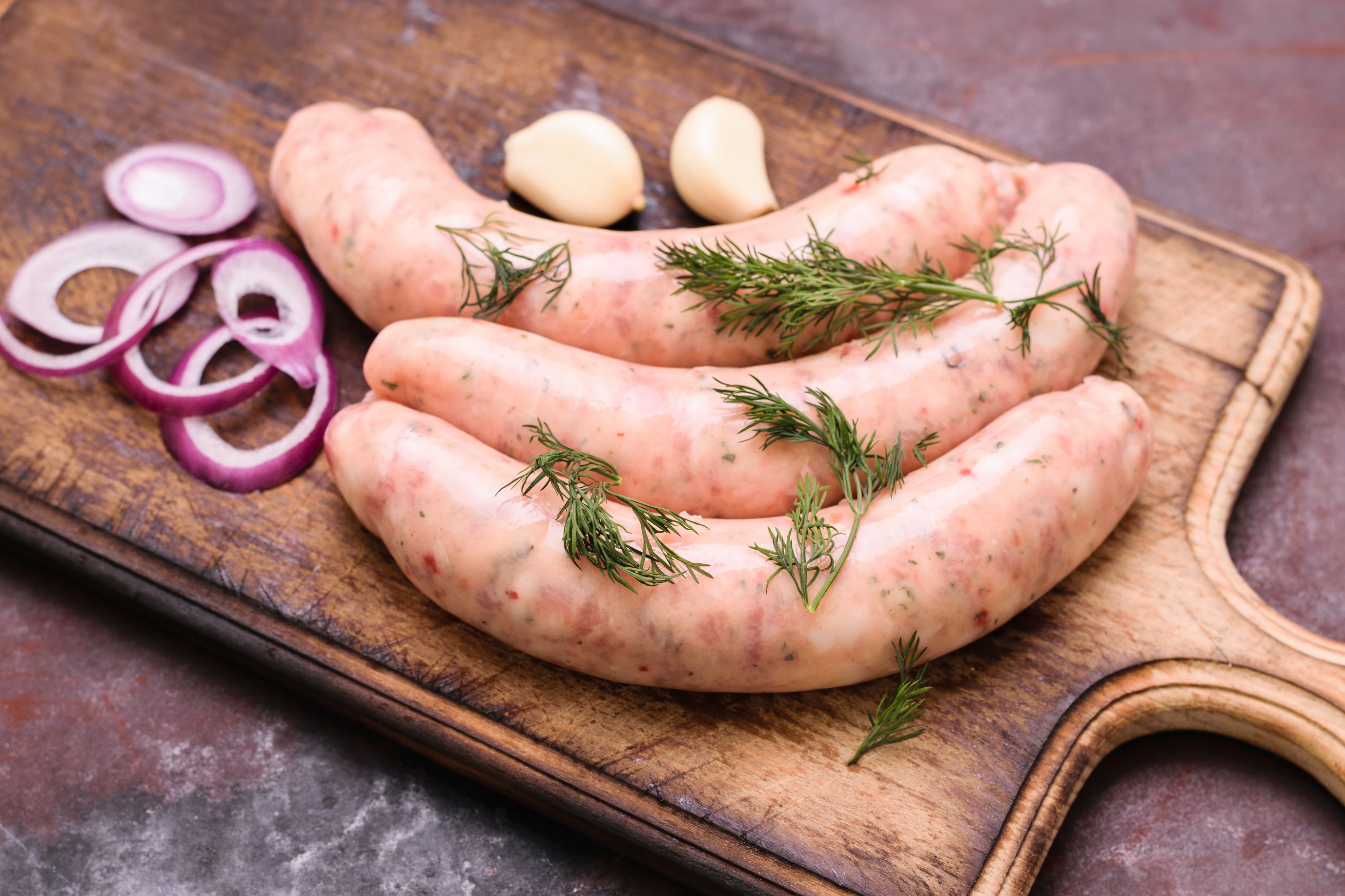 Thick pork sausage
